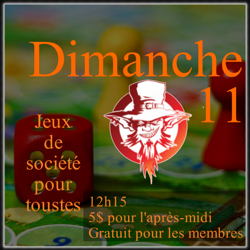Après-midi Jeux de société au Secret des Korrigans